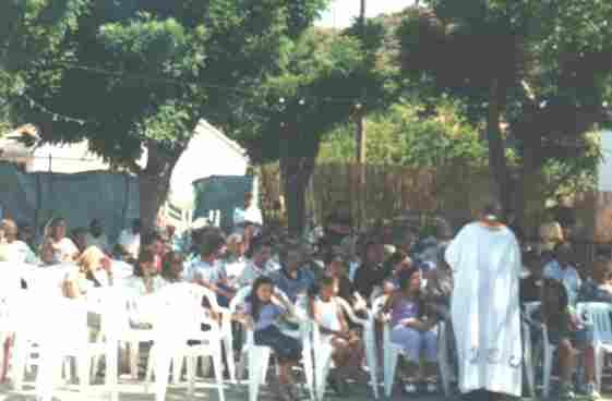 La messe en plein air 